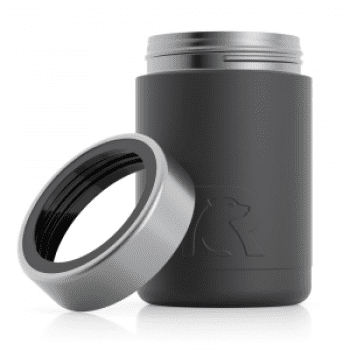 RTIC 12oz Can Cooler Black Matte Case of 48