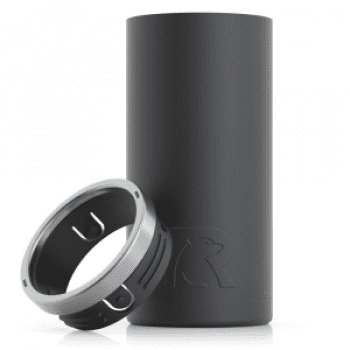 RTIC 12oz Skinny Can Cooler Charcoal Matte