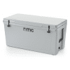 RTIC 145 QT Hard Sided Cooler Grey Heavy Duty Rope Handles T Latch Closure