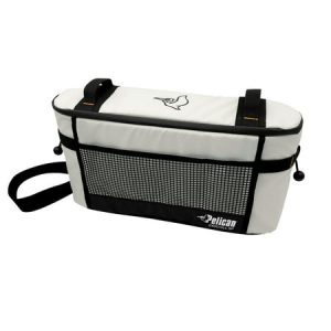 Pelican 15 Can Soft Sided Cooler Black and White
