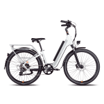 Rad Power Bikes RadCity 5 Plus Electric Commuter Bike Glossy White