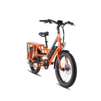 Rad Power Bikes RadWagon 4 Electric Cargo Bike Orange