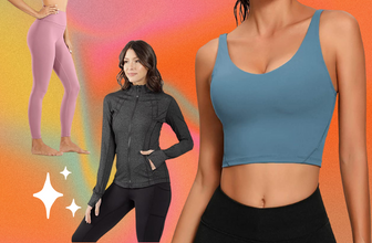 activewear that is similar to lululemon on amazon