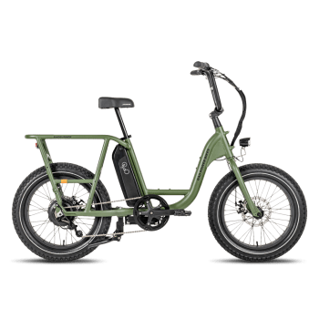 Rad Power Bikes RadRunner 2 Electric Utility Bike Forest Green