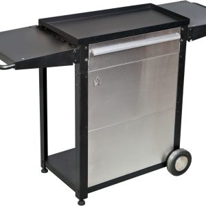 Camp Chef Italia Artisan Pizza Oven Cart, Stainless Steel