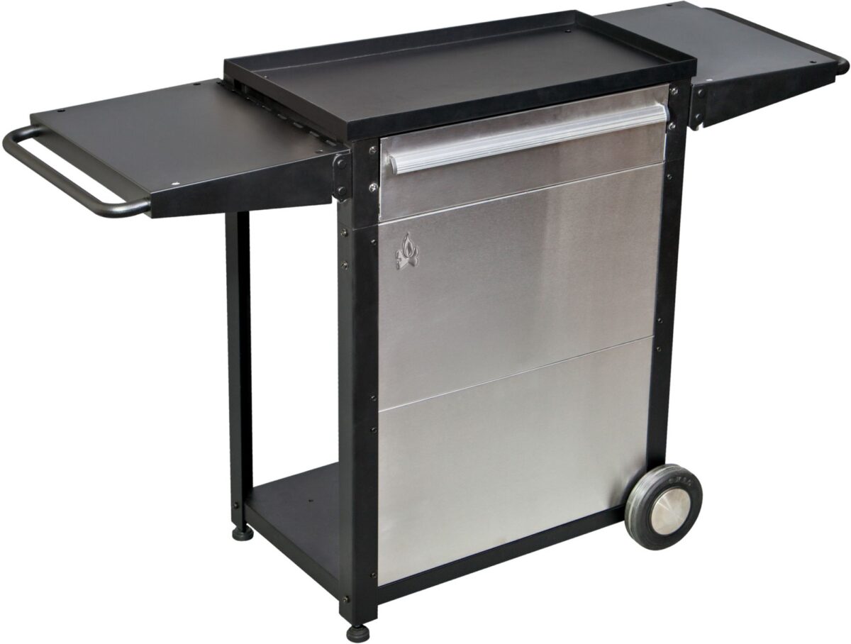 Camp Chef Italia Artisan Pizza Oven Cart, Stainless Steel