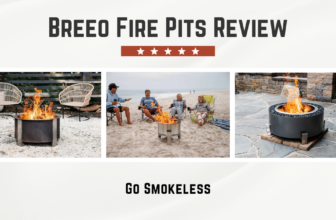 Three fire pits for our Breeo review