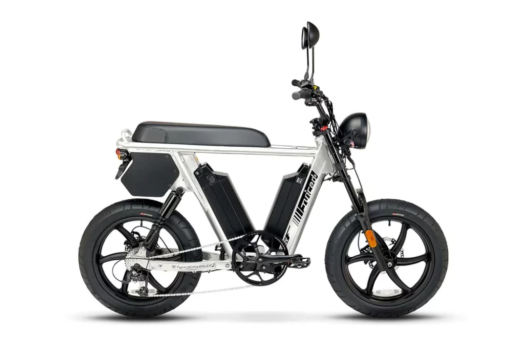 a HyperScrambler electric bike