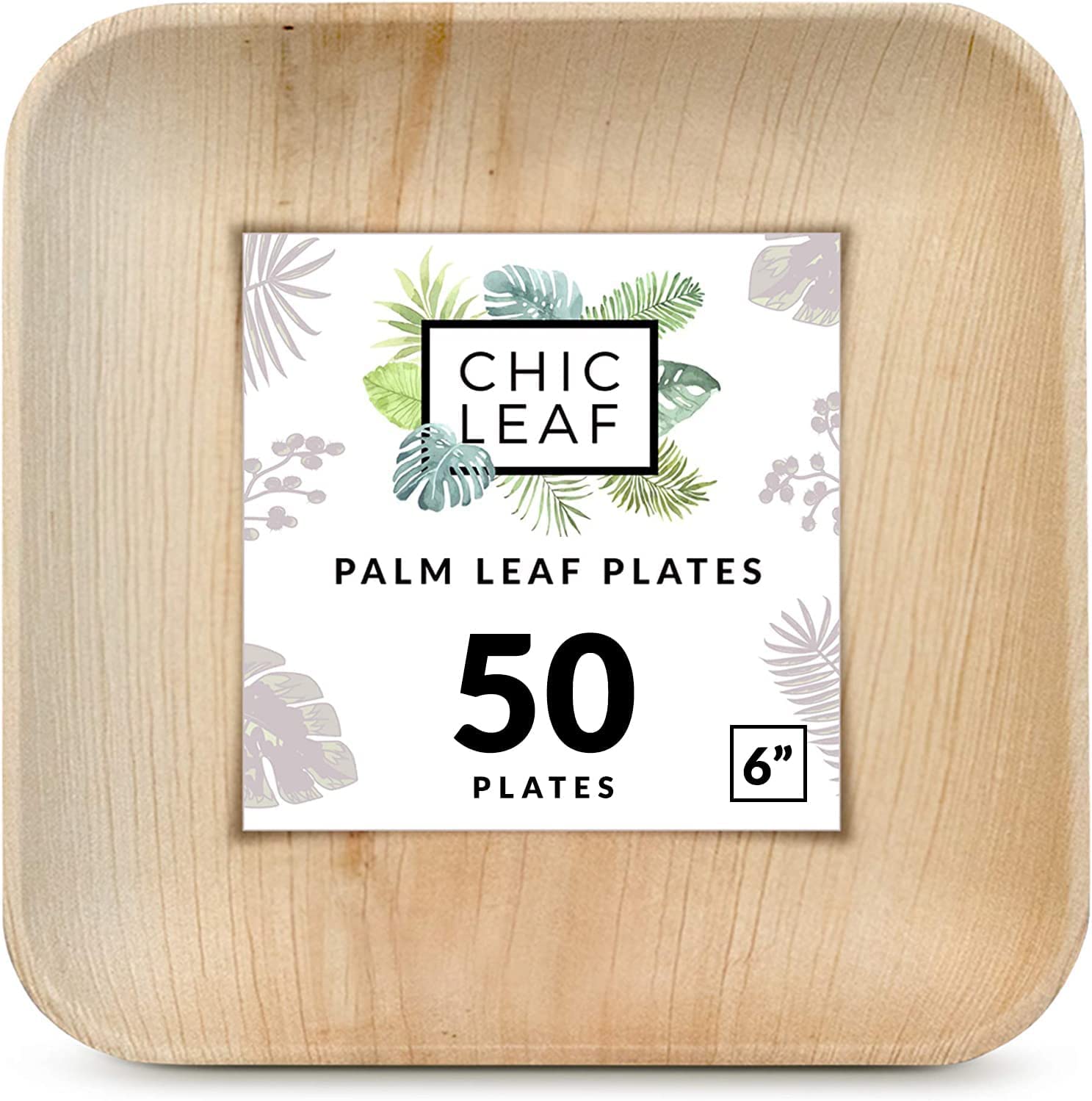 chick leaf palm leaf plates