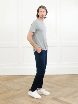 Cozy Earth Mens Bamboo Lounge Tee