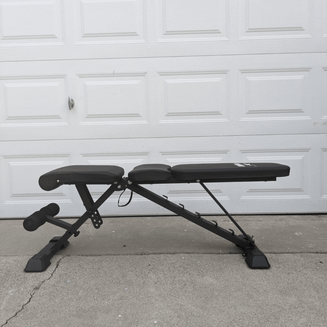 FLYBIRD Adjustable Weight Bench WP129 positions