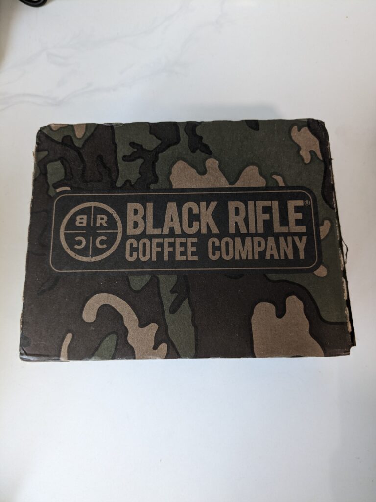 Black Rifle Coffee Delivery Box