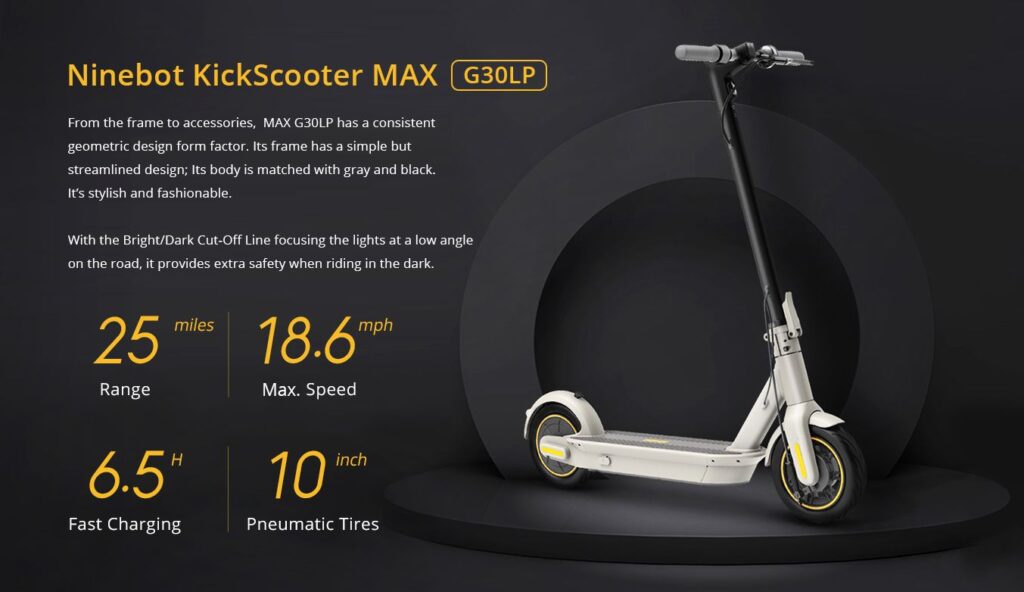 Ninebot KickScooter MAX G30LP