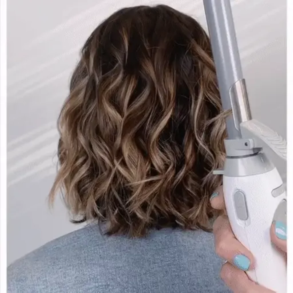 automatic rotating curling iron