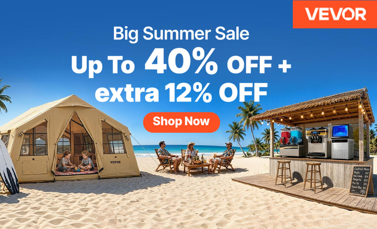 VEVOR Big Summer Sale