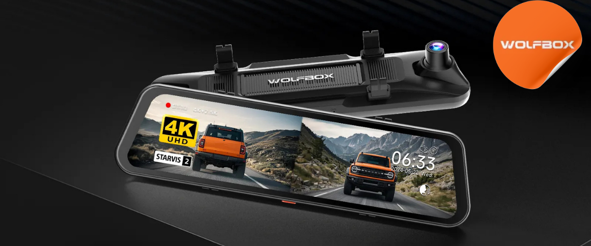 dash cam with rearview mirror