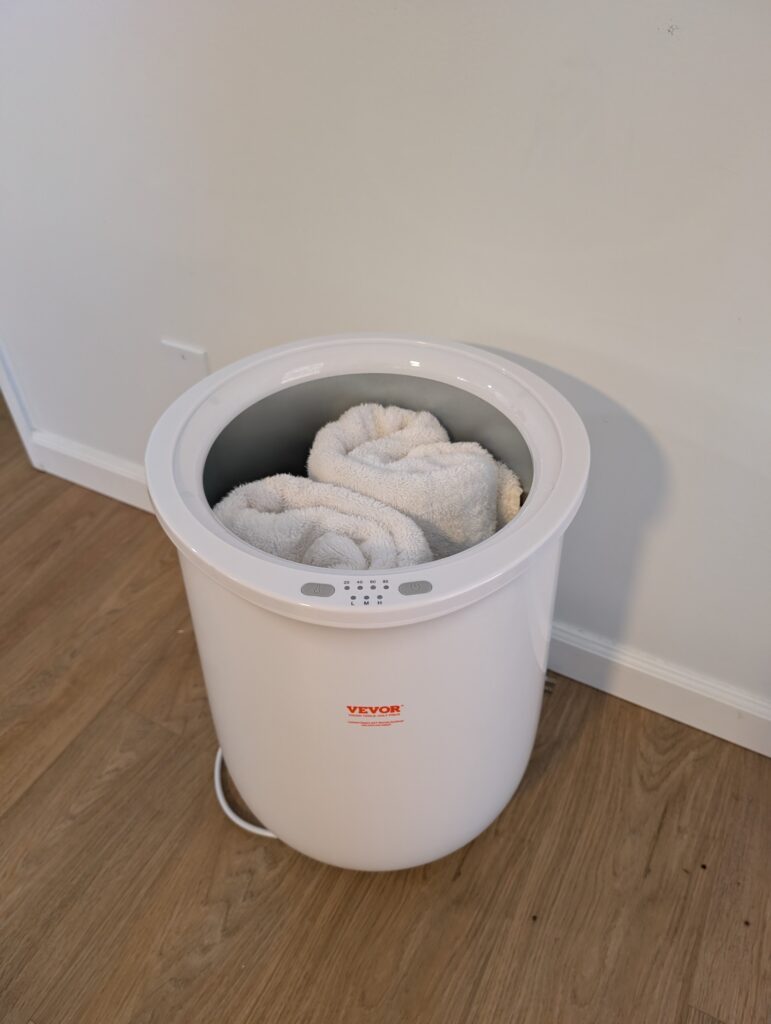 towel warmer bucket Vevor 20L Towel Warmer