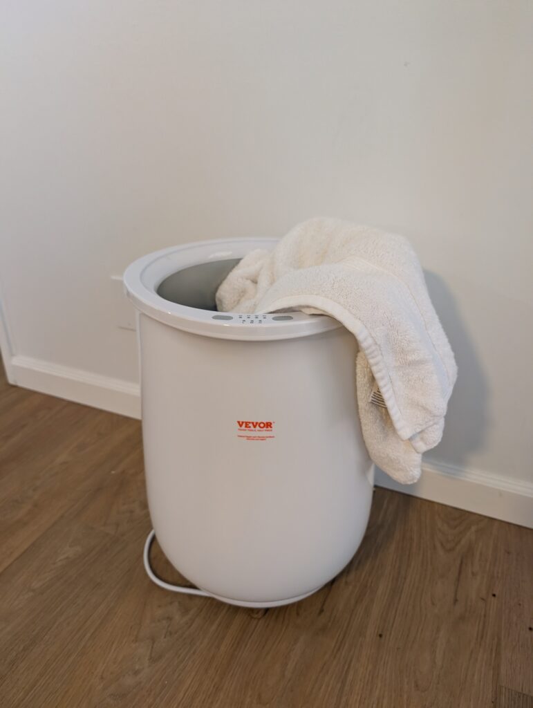 towel warmer bucket Vevor 20L Towel Warmer