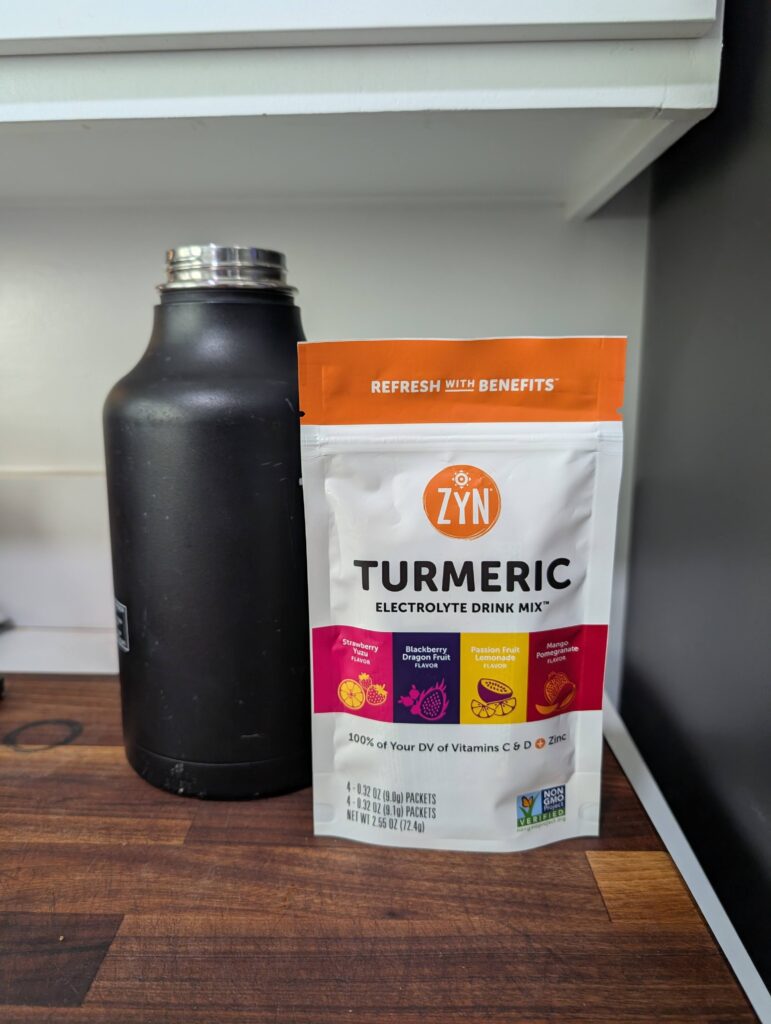 ZYN electrolyte drink mix ZYN electrolyte drink mix