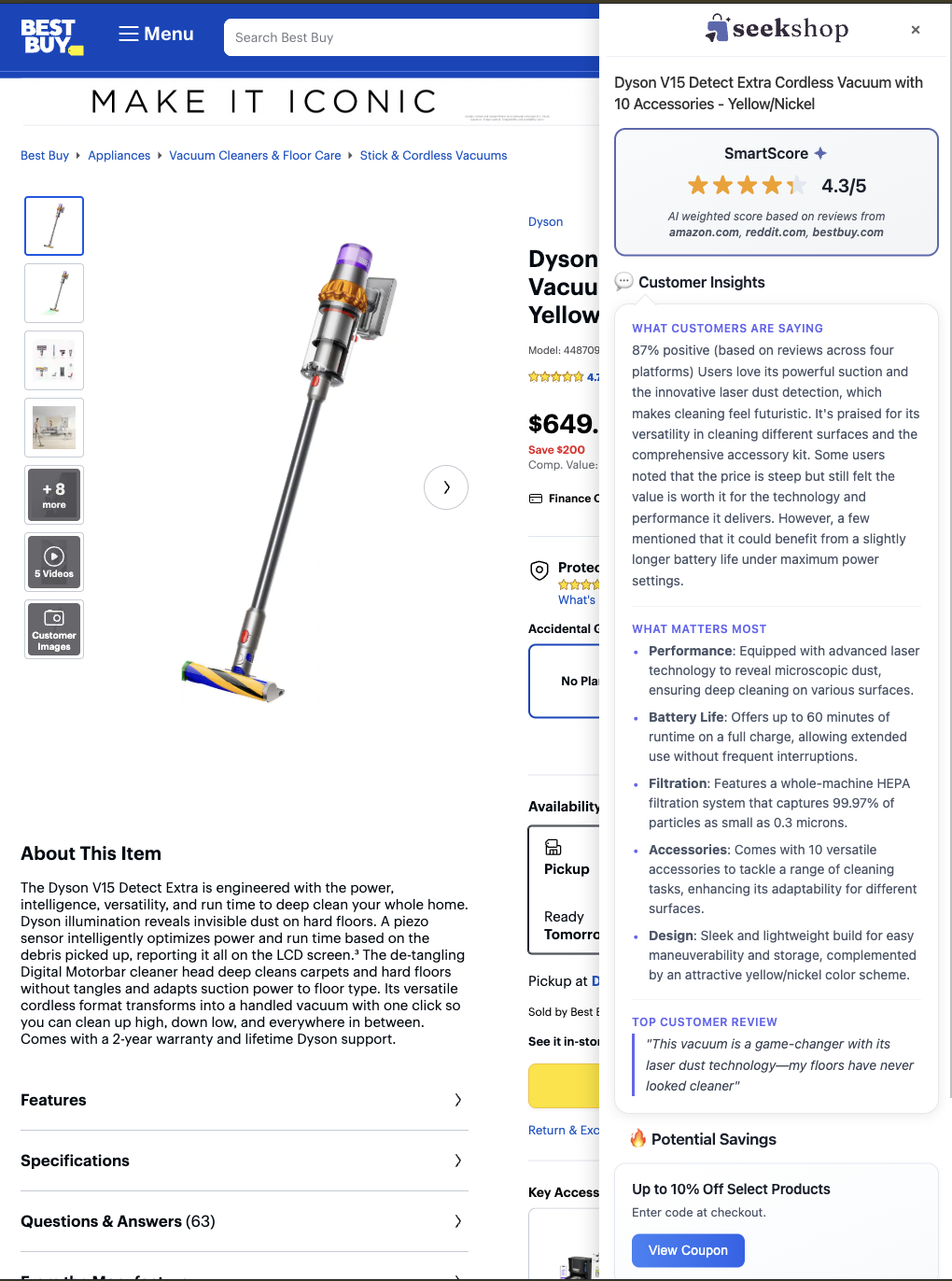 is the dyson v15 worth it