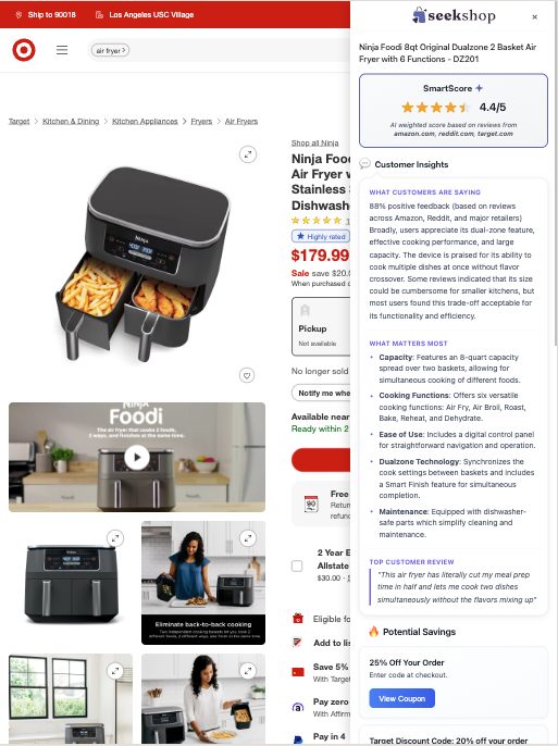 ninja foodie air fryer