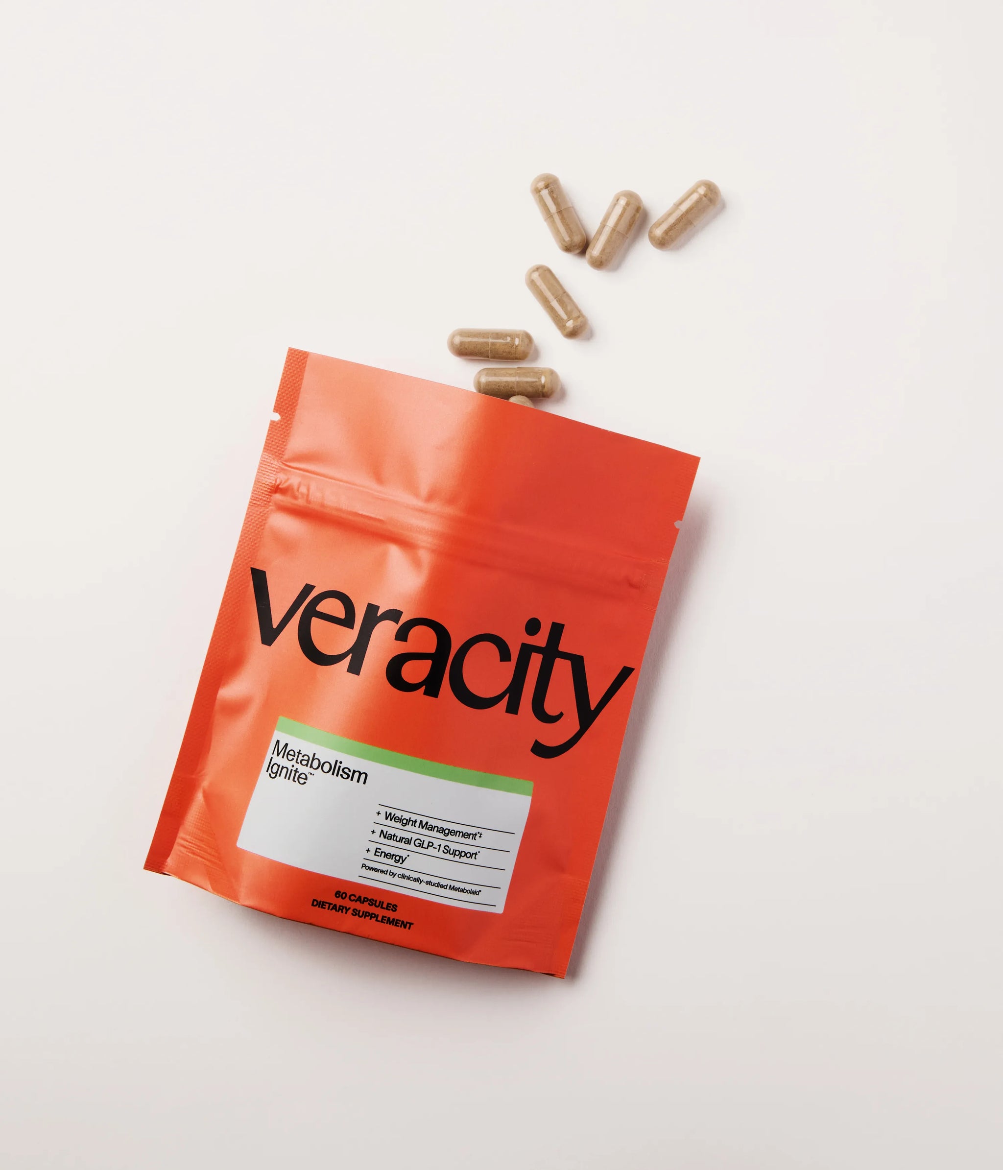 Metabolism Ignite Pouch Capsules Spill 2