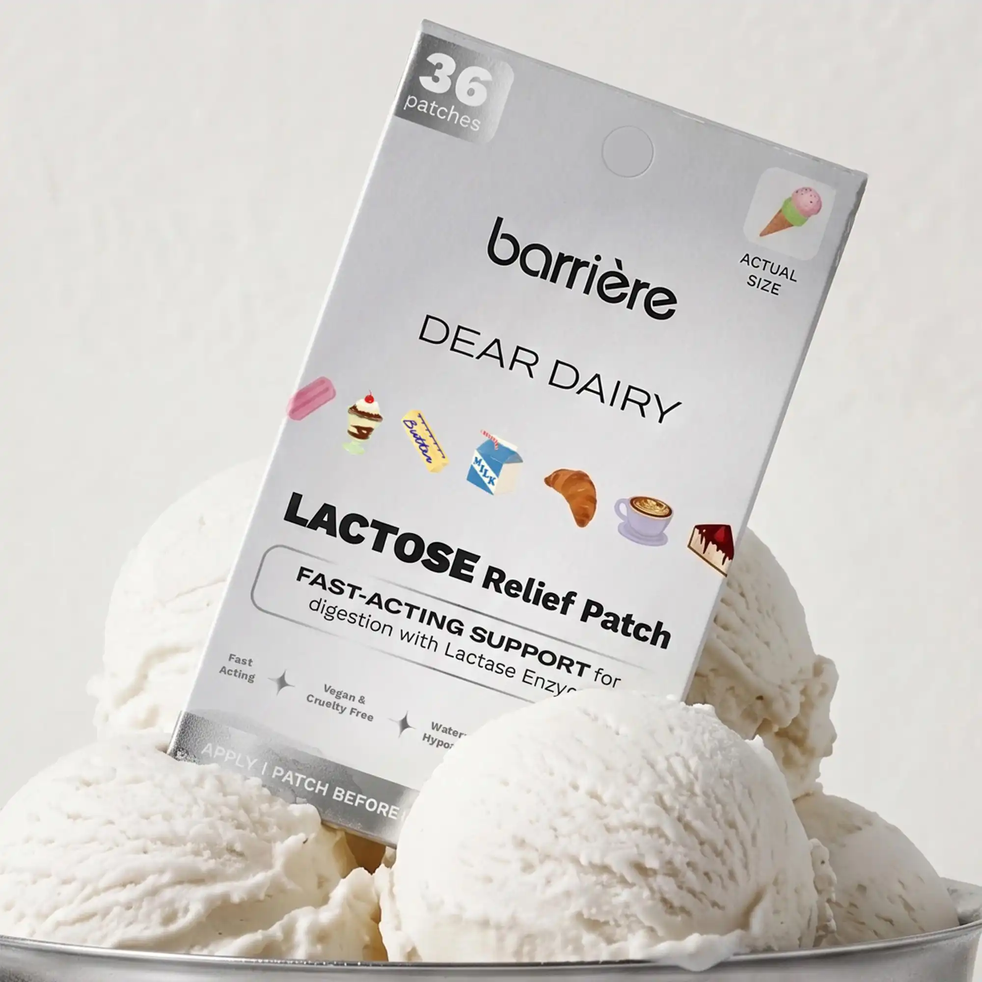 Barrière Lactose Relief Patches