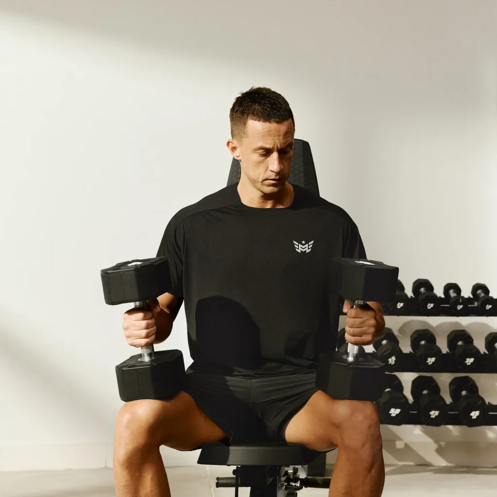 Major Fitness Heritage Series Urethane Octagonal-Shield Dumbbells Major Fitness Heritage Series Urethane Octagonal-Shield Dumbbells