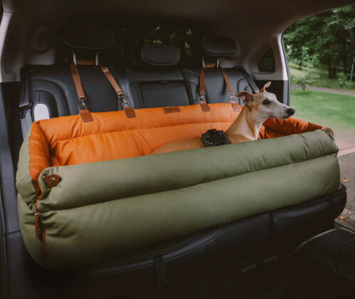 Large Dog Car Bed