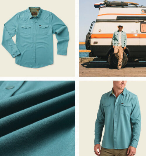 Stockman Stretch Snapshirt