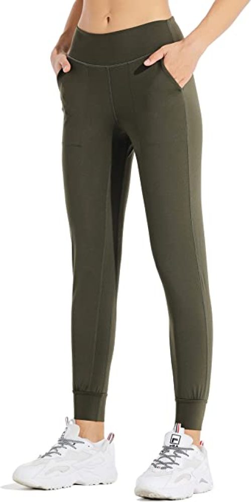 Willit Women’s Workout Jogger Sweatpants Lightweight Athletic Tapered Lounge Pants